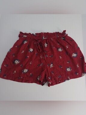 Hollister Floral Shorts Sz XS